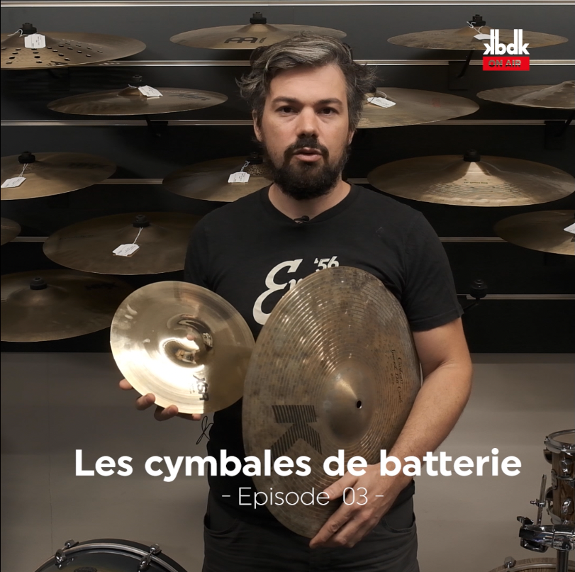 tutal tuto cymbales batterie épisode 3